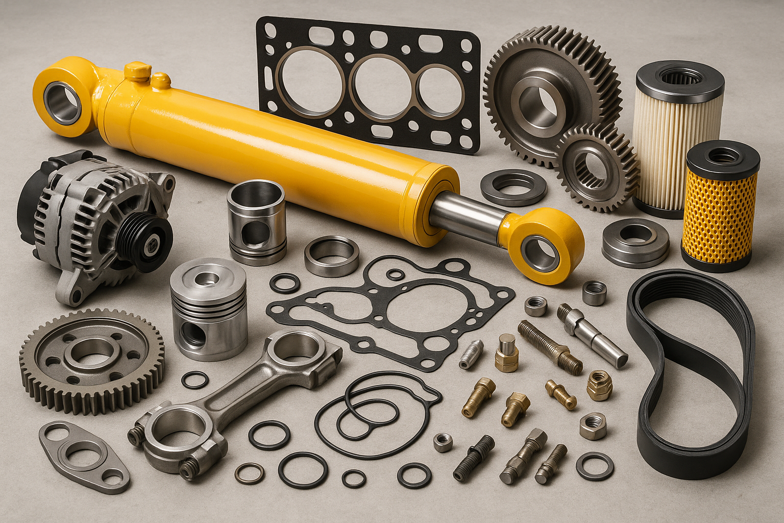 spare parts for heavy equipment