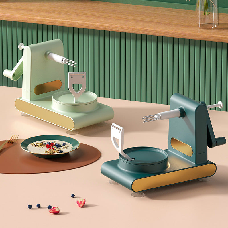 Hand-cranked Multifunctional  Peeler Cutter Kitchen Slicer Tool