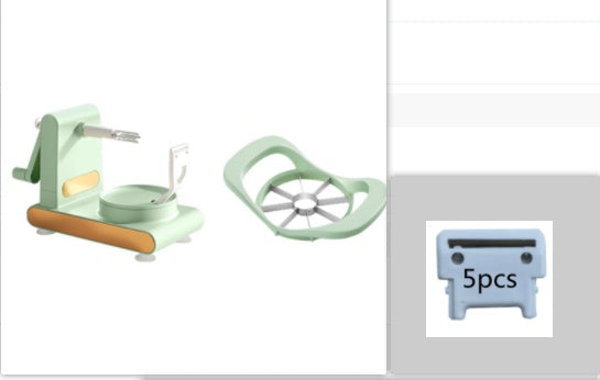 Hand-cranked Multifunctional  Peeler Cutter Kitchen Slicer Tool