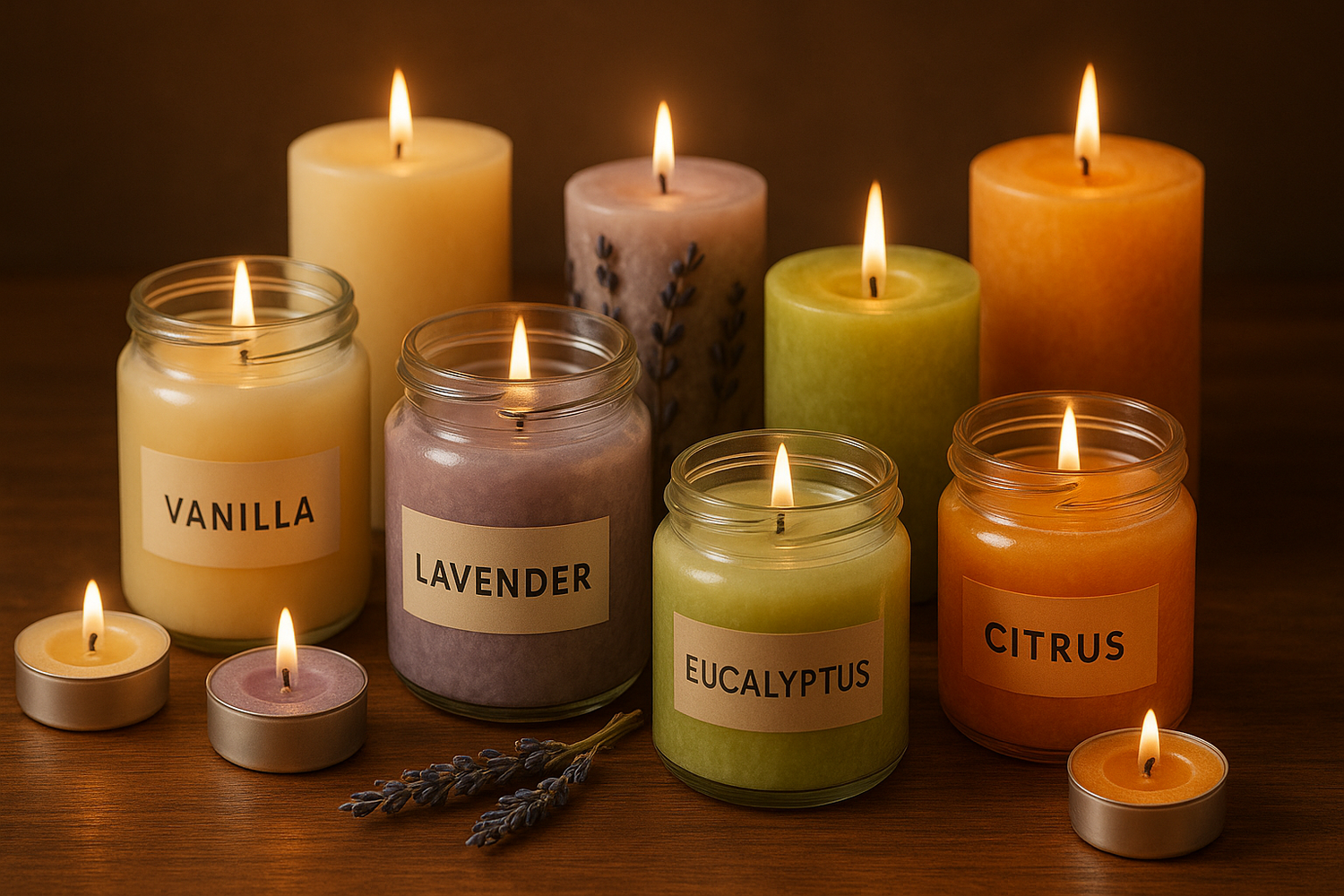 scented candels